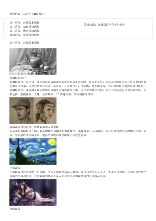 2023年影视动画专业课程内容介绍什么是影视动画专业课程的内容.docx