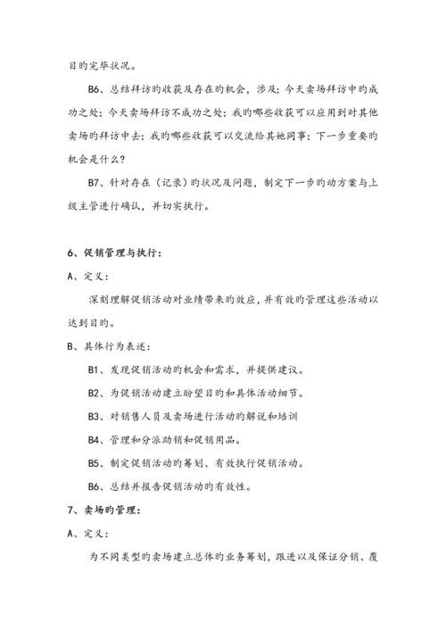 快消品KA现代渠道业务人员操作标准手册.docx
