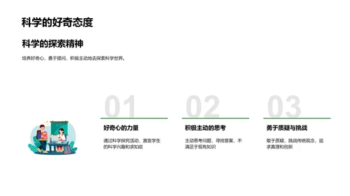 小学生科学实验PPT模板