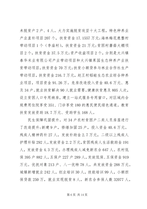 大兴镇XX年政府工作报告.docx