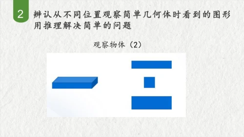 第五单元观察物体（一）（课件(共47张PPT)）二年级数学上册同步备课系列（人教版）
