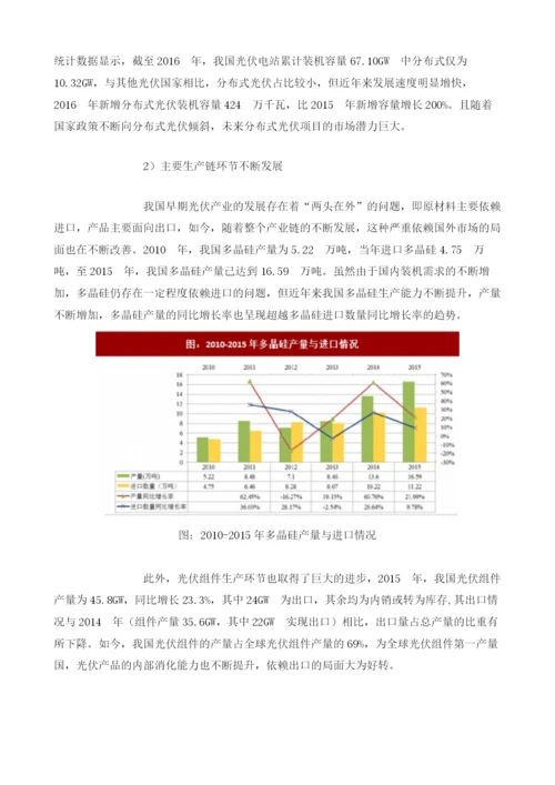 国内外光伏行业发展历程、现状及趋势分析.docx