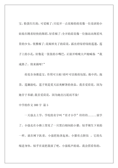 高中的作文300字65