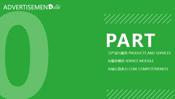 绿色时尚品牌营销策划通用PPT模板