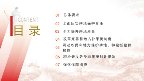 关于加强耕地保护提升耕地质量完善占补平衡的意见全文学习PPT课件