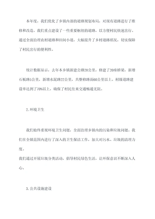 乡镇整建工作报告