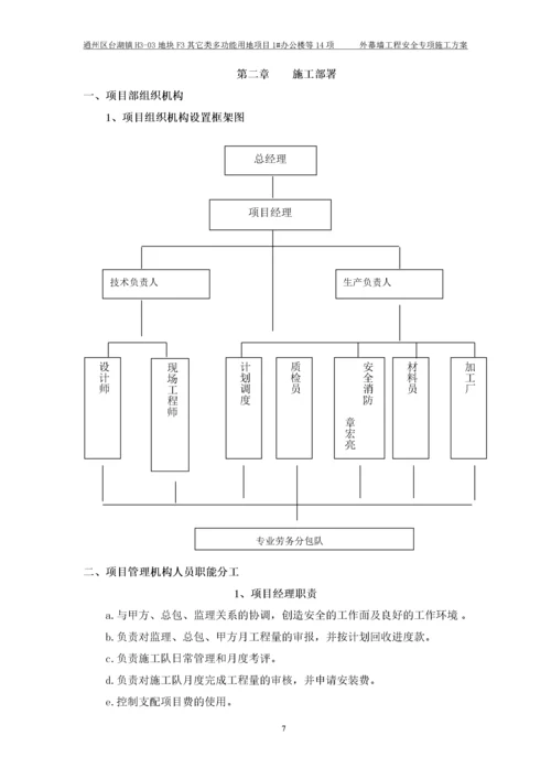 外幕墙施工安全专项方案.docx