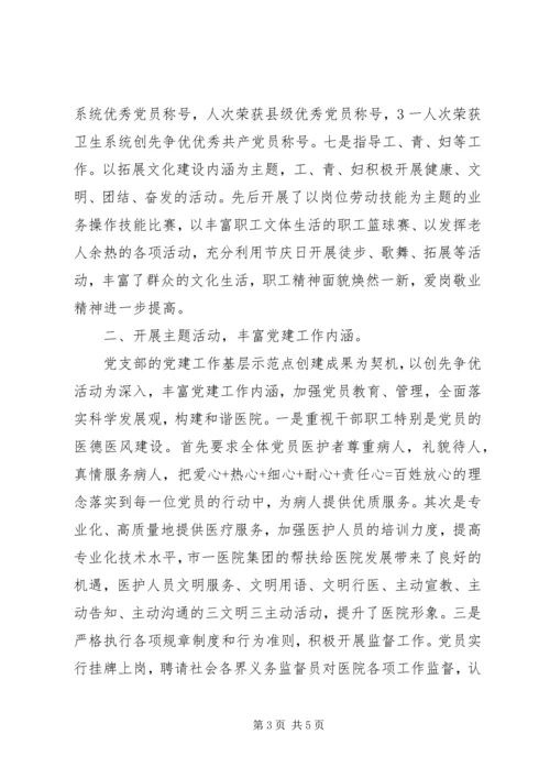 人民医院党支部工作总结怎样写.docx