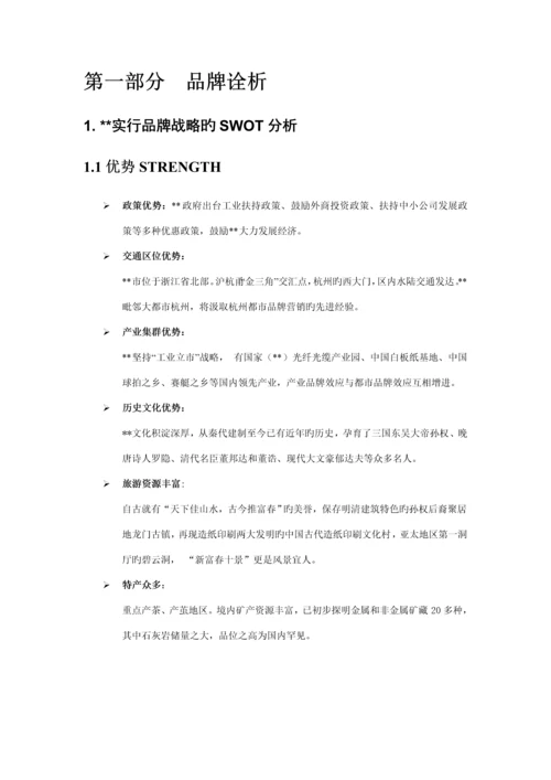 城市品牌网络营销专题策划专题方案.docx