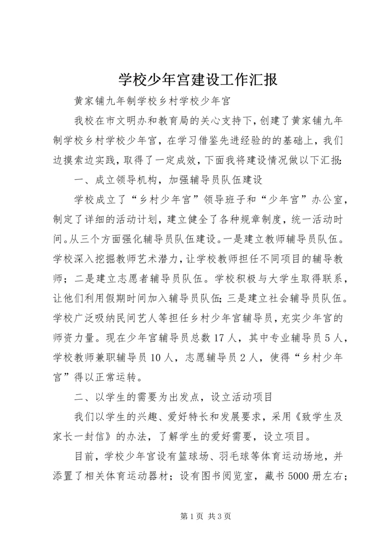 学校少年宫建设工作汇报 (6).docx