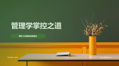 管理学掌控之道