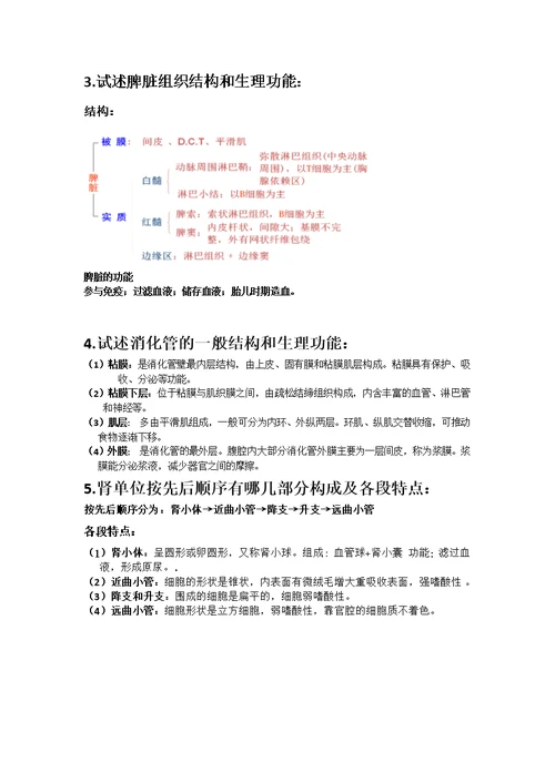 动物组织胚胎学复习资料(共6页)