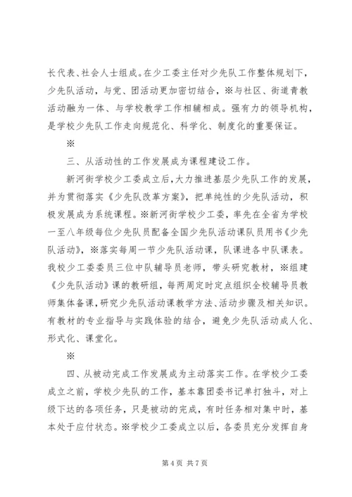 学校少年宫工作汇报 (5).docx
