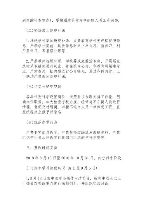 学校存在的形式主义官僚主义问题清单及整改措施3篇