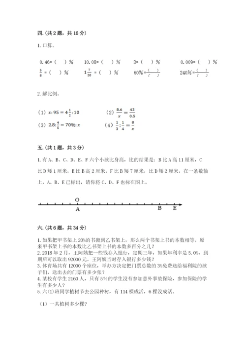 青岛版数学小升初模拟试卷（精品）.docx