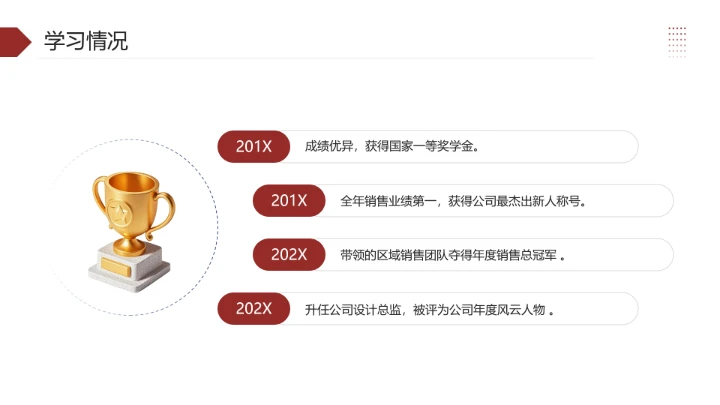 保研夏令营面试自我介绍研究生复试面试个人介绍通用PPT模版