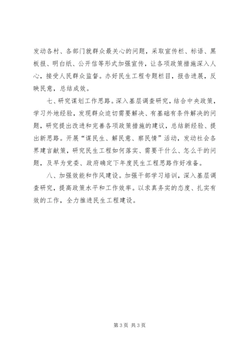 民生工程协调小组办公室年内工作计划 (2).docx