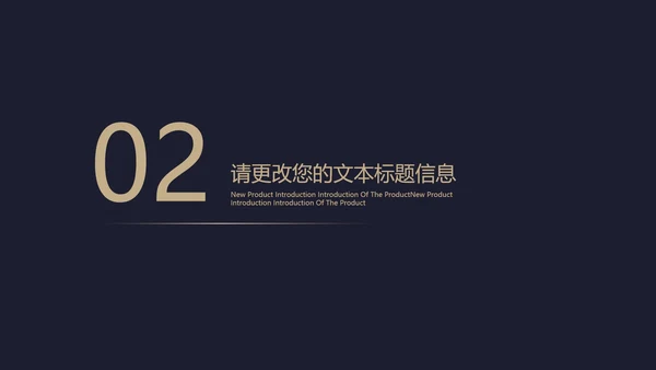 黑色奢华风极简低调商务汇报PPT模板