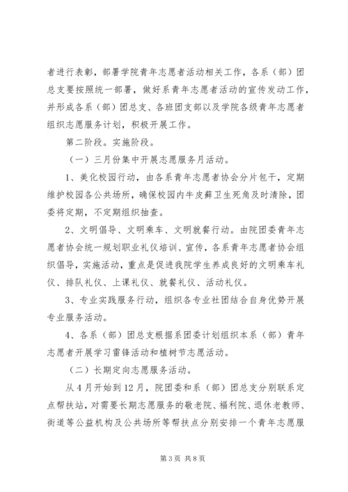 青年志愿者活动方案 (12).docx