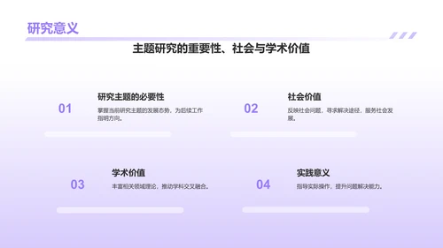 紫色插画风小组作业汇报PPT模板