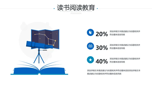 笔刷书香中国读书节阅读推荐分享教育PPT