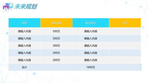 简约商务渐变科技智能商业计划书PPT模板