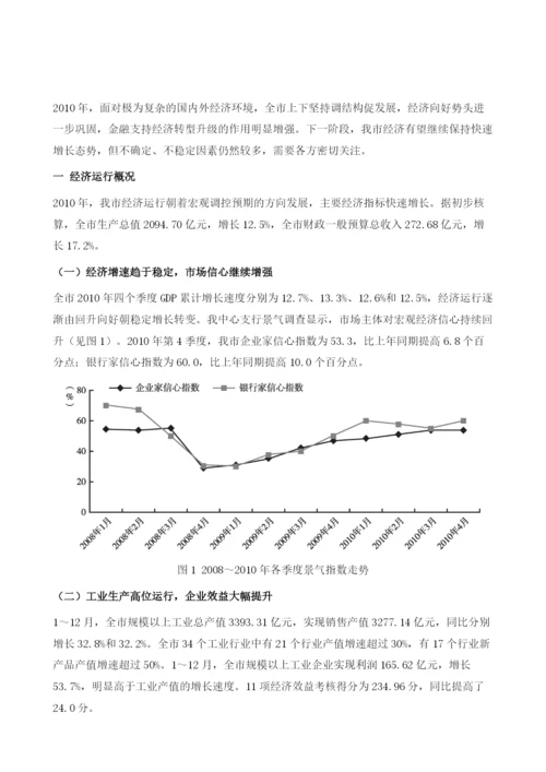 度金华市经济金融形势分析报告.docx