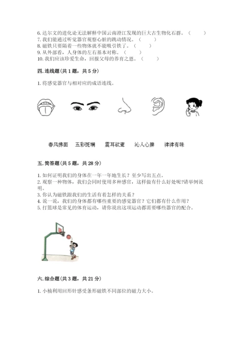 教科版二年级下册科学期末测试卷（综合卷）.docx