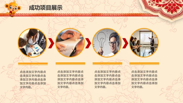 2016猴年开门红年会晚会工作总结PPT