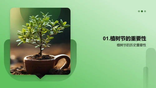 绿色生活，从植树开始