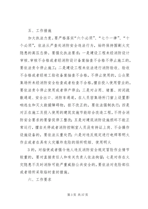 人员密集场所消防安全专项整治实施方案.docx