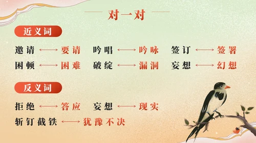 部编版语文四年级上册第二十三课梅兰芳蓄须PPT模板