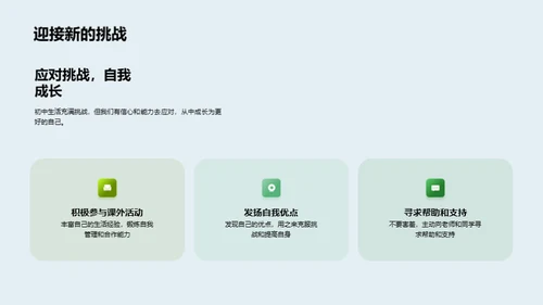 初中生涯的成长之路