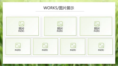 绿色农产品介绍宣传动态PPT模板
