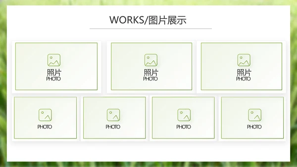 绿色农产品介绍宣传动态PPT模板