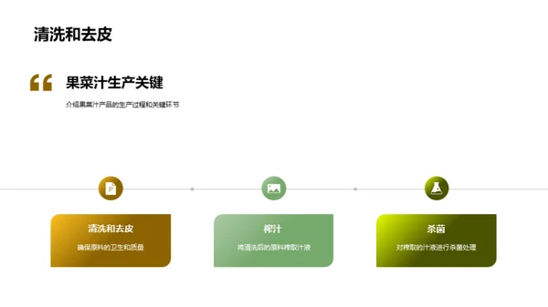 提升果汁制造的品质掌控