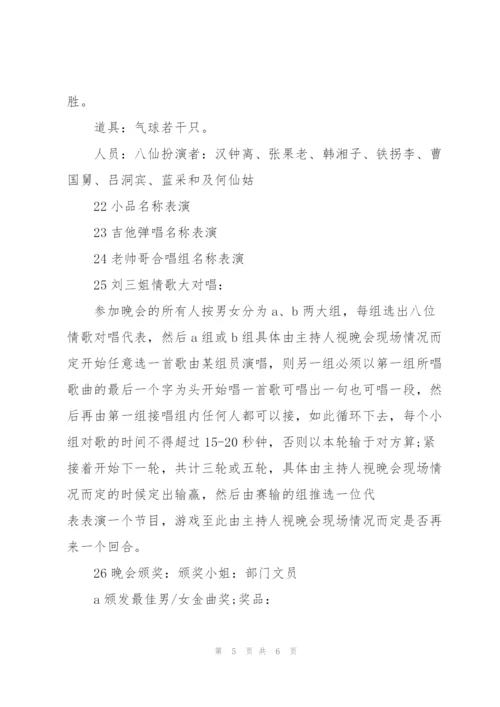 实用的公司年会策划方案5篇.docx