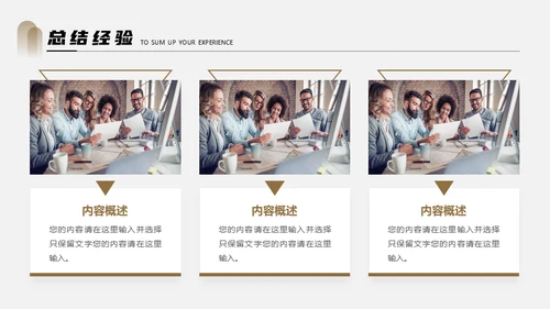 部门小组年终述职总结汇报通用PPT模板