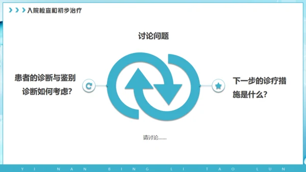 放射科疑难病例讨论动态通用PPT模板