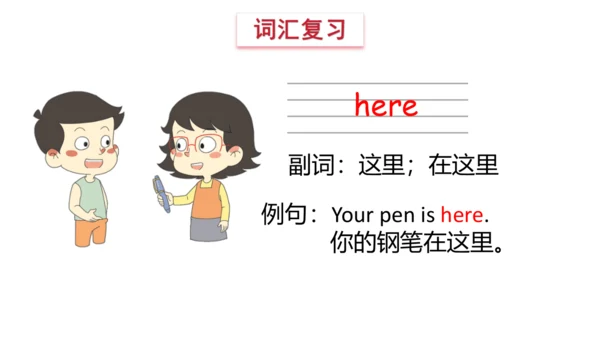 Unit 2 In the library(复习课件)-2023-2024学年三年级英语下学期期中核