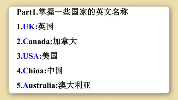 人教PEP版三年级下册英语预习课件