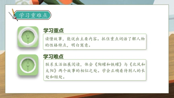 【核心素养】部编版语文三年级下册-6. 陶罐和铁罐 第2课时（课件）