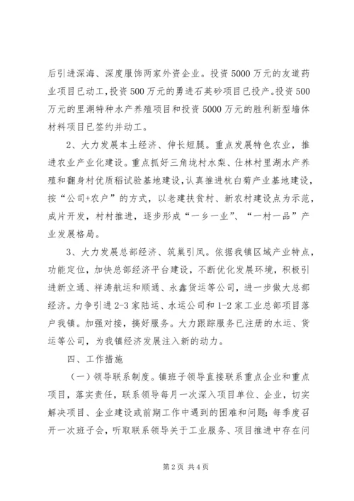 镇委创业服务活动方案.docx