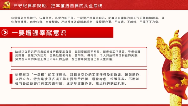 廉政党课做忠诚干净担当的合格党员PPT