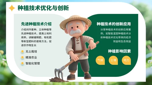 绿色3D风农业生产技术培训与推广