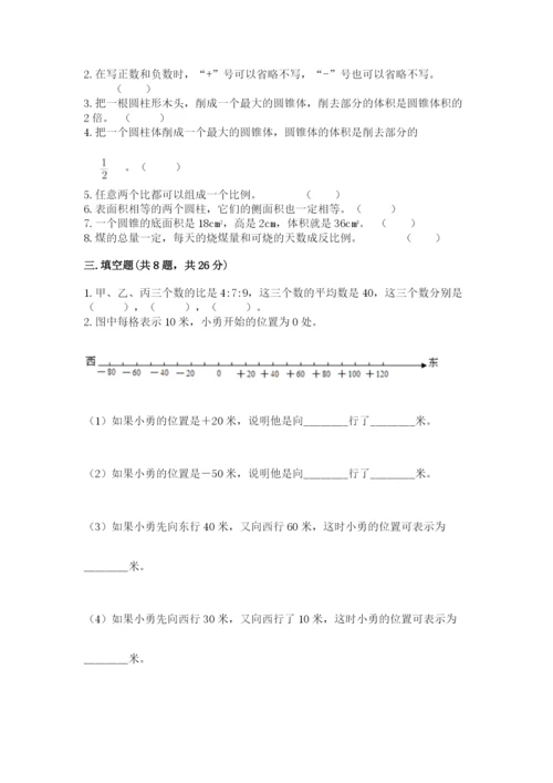小升初六年级期末试卷（巩固）.docx
