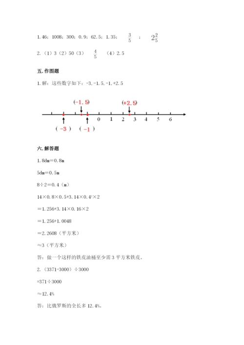 小升初六年级期末测试卷（有一套）.docx