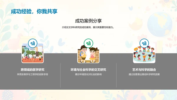 交叉学科开题答辩PPT模板