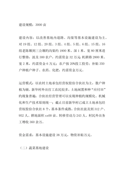 产业扶贫专项项目实施专题方案.docx