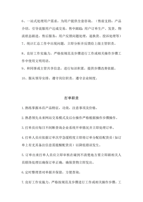 客服岗位基础职责.docx